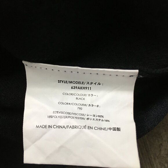 Michael Kors Collection Mesh Deep V-Neck Bodysuit Sz S - Picture 9 of 9